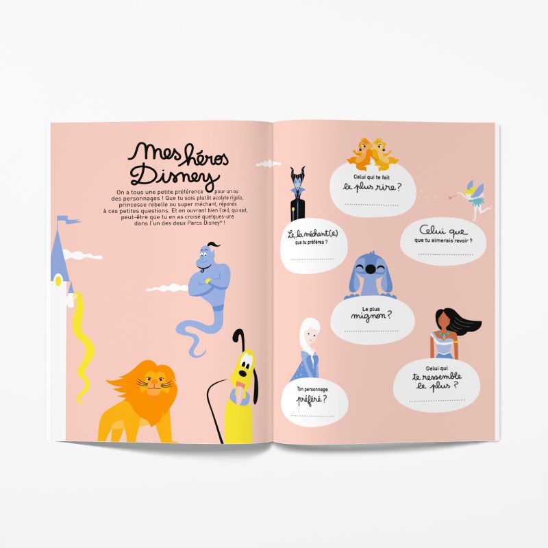 DISNEY  Cahier d'activités