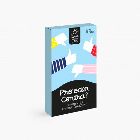 DISKSSIONSPIEL - PRO ORDER CONTRA?   5 MN NUR FÜR UNS