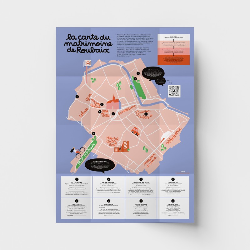 LE MATRIMOINE DE ROUBAIX  Carnet poster d'activités