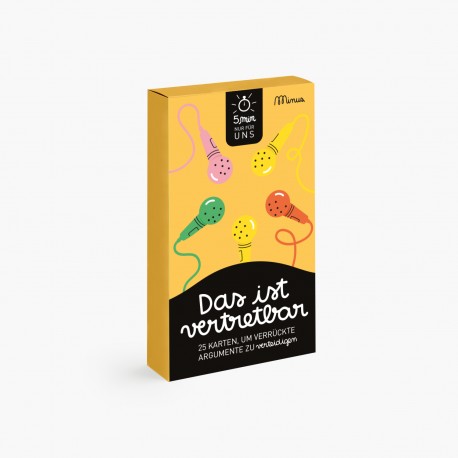 DAS IST VERTRETBAR  5 MINUTES NUR FÜR UNS