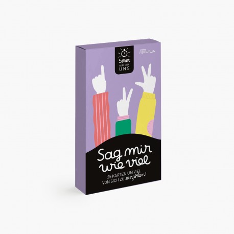 SAG MIR WIE VIEL  5 MINUTES NUR FÜR UNS