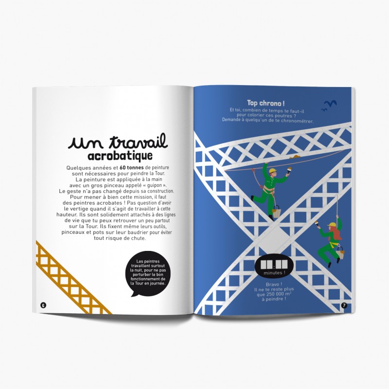 TOUR EIFFEL  Carnet d'activités