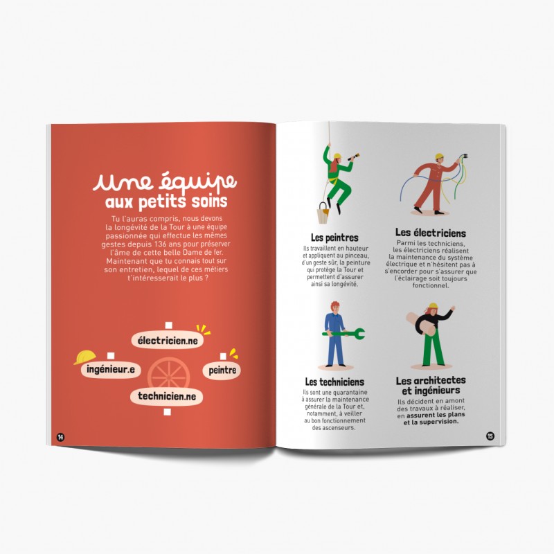 TOUR EIFFEL  Carnet d'activités